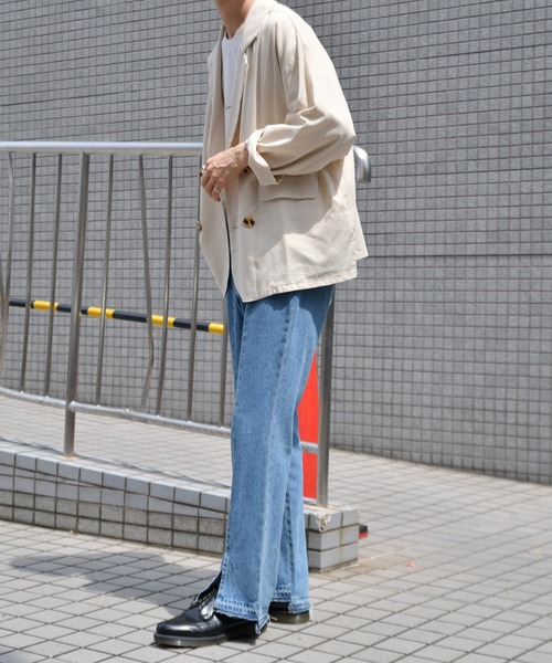 セール】リネンダブルジャケット SETUP（テーラードジャケット