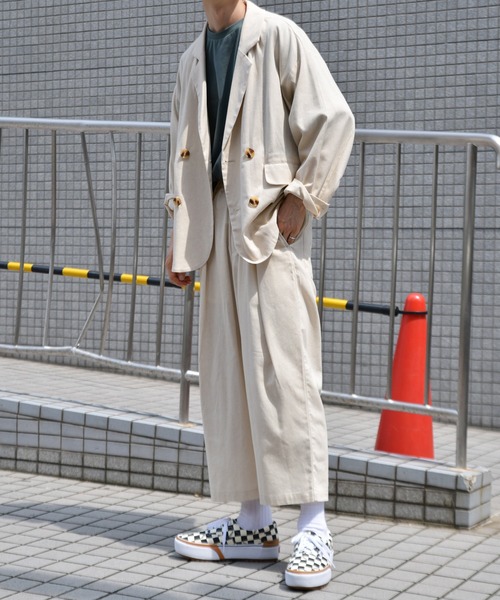 kutir(クティール)の「リネンダブルジャケット SETUP(テーラードジャケット・メンズ・ブラック/ベージュ/オフホワイト/ダークブルー・MEDIUM/LARGE)」の10枚目の写真