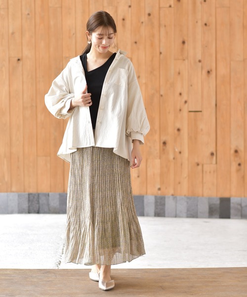 rps（アールピーエス）の「カットリブアシメショルダータンクトップ（タンクトップ・レディース・モカ/アイボリー/カーキ/ブラック・M）」の16枚目の写真