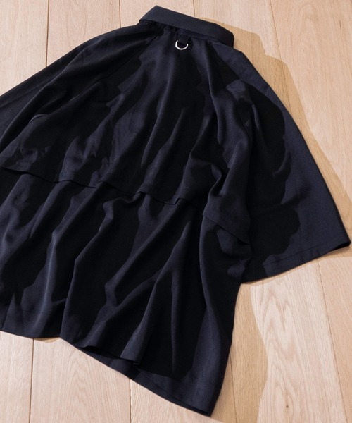 【セール】【i-k】ポリストレッチ トレンチ風シャツジャケット（シャツ/ブラウス）｜JOHN'S CLOSET（ジョンズクローゼット）