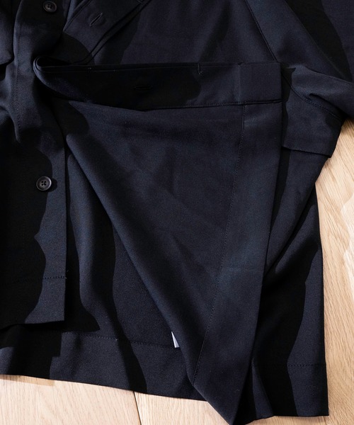 【セール】【i-k】ポリストレッチ トレンチ風シャツジャケット（シャツ/ブラウス）｜JOHN'S CLOSET（ジョンズクローゼット）