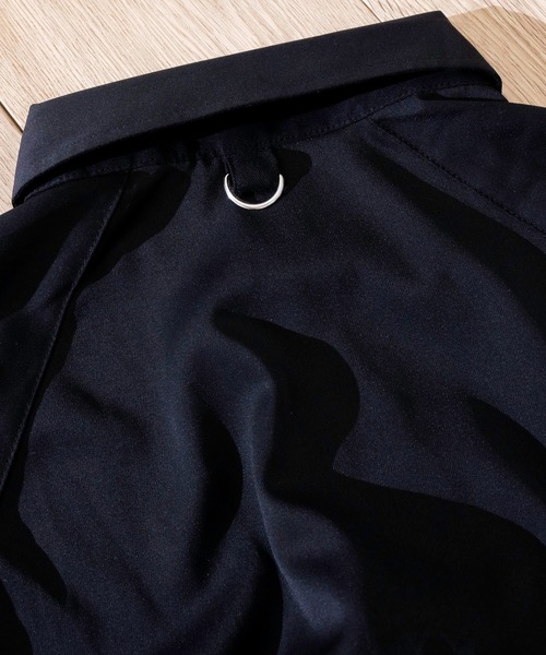 【セール】【i-k】ポリストレッチ トレンチ風シャツジャケット（シャツ/ブラウス）｜JOHN'S CLOSET（ジョンズクローゼット）