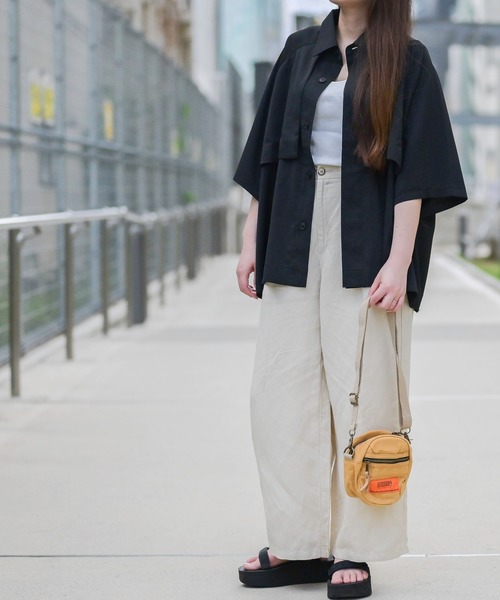 【セール】【i-k】ポリストレッチ トレンチ風シャツジャケット（シャツ/ブラウス）｜JOHN'S CLOSET（ジョンズクローゼット）