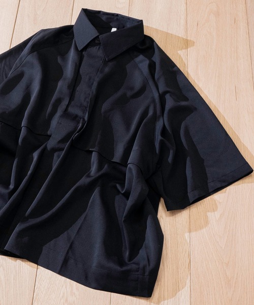 【セール】【i-k】ポリストレッチ トレンチ風シャツジャケット（シャツ/ブラウス）｜JOHN'S CLOSET（ジョンズクローゼット）