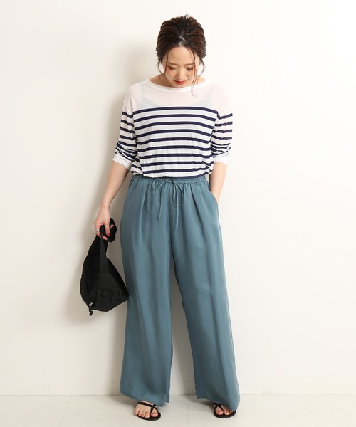 haki様　SLOBE IENA SLOBE IENA｜チノタックワイドパンツ | Rakuten Fashion(楽天