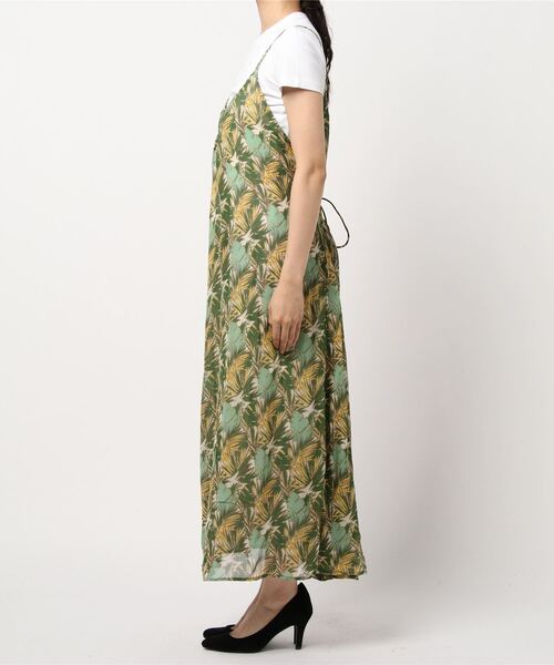 セール ワンピース ジョーゼット Tite リーフプリント The キャミワンピース ワンピース Tite In The Store ティテ インザ ストア のファッション