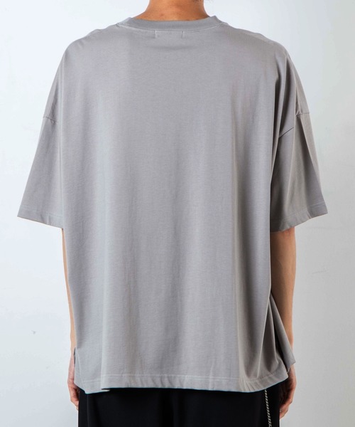 WEGO(ウィゴー)の「WEGO/バルーンビッグシルエットTシャツ(Tシャツ/カットソー・メンズ・ホワイト/パープル/グレー・MEDIUM/LARGE)」の12枚目の写真