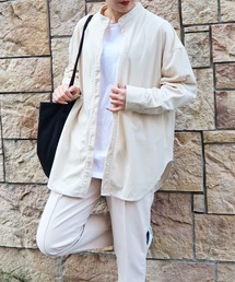 Riberry | バンドカラーコーデュロイシャツ(シャツ/ブラウス)