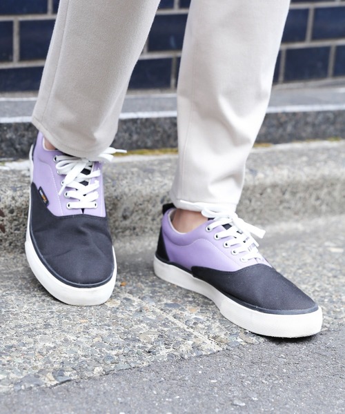 GLOBAL WORK（グローバルワーク）の「CORDURAスニーカー【雨の日も安心！撥水加工】/889815（スニーカー・メンズ・マスタード/ホワイト/その他/ブラック/ライトブルー/パープル/ライトイエロー・LARGE/MEDIUM/SMALL）」の5枚目の写真