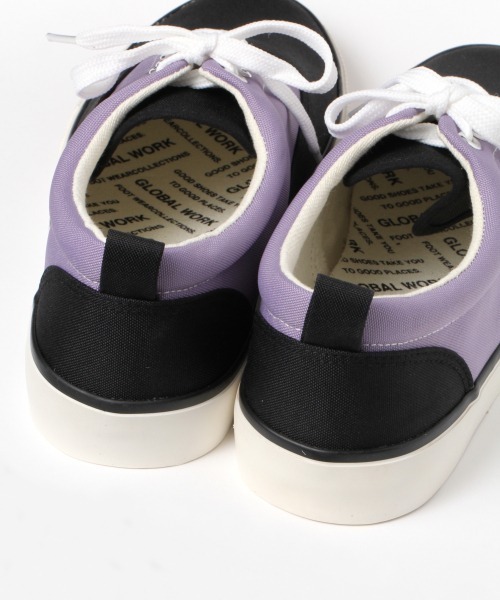 GLOBAL WORK（グローバルワーク）の「CORDURAスニーカー【雨の日も安心！撥水加工】/889815（スニーカー・メンズ・マスタード/ホワイト/その他/ブラック/ライトブルー/パープル/ライトイエロー・LARGE/MEDIUM/SMALL）」の12枚目の写真