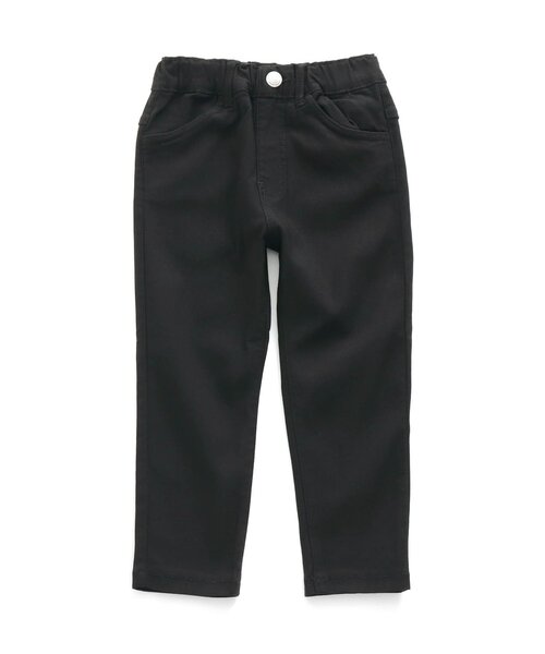 apres les cours(アプレレクール)の「/ツイル/7days Style pants 10分丈(その他パンツ・キッズ・カーキ/ベージュ/ラベンダー/ブラック・80/90/100/110/120/130/140)」の2枚目の写真
