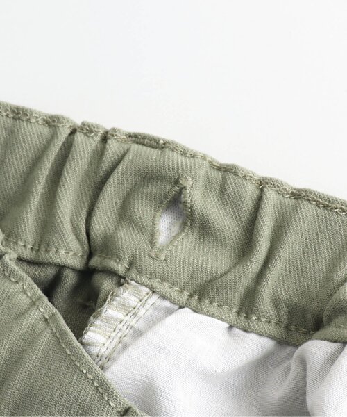 apres les cours(アプレレクール)の「/ツイル/7days Style pants 10分丈(その他パンツ・キッズ・カーキ/ベージュ/ラベンダー/ブラック・80/90/100/110/120/130/140)」の17枚目の写真