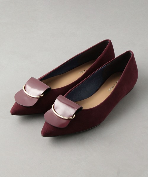 値下げ】オデットエオディール パンプス ODETTE É ODILE バーガンディ