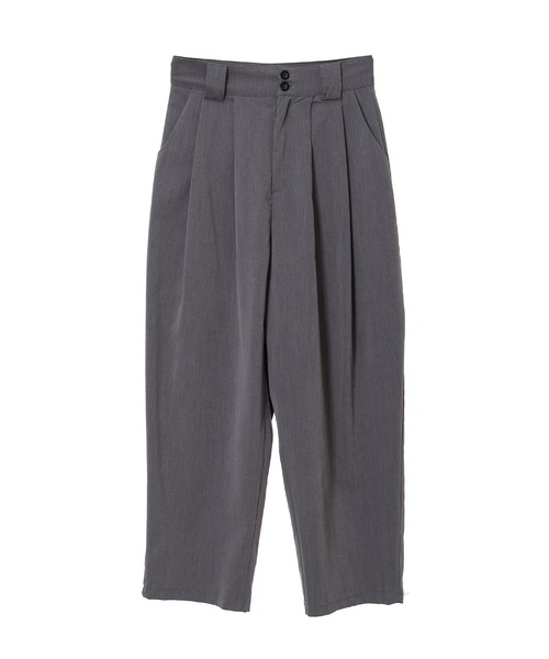 fifth（フィフス）の「ツータックハイウエストアンクルパンツ（その他パンツ・レディース・グレー/ブラック・MEDIUM/LARGE）」の10枚目の写真