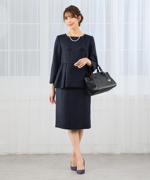 新品　Dress Lab ジャケット M セレモニースーツ　ネイビー　訳あり DRESS LAB（ドレスラボ）の「【セレモニースーツセットアップ