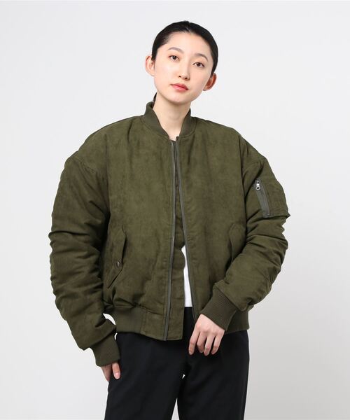 セール Sustainable Atmos Pink フェイクスエードビッグｍａ １ Ma 1 Atmos Pink アトモスピンク のファッション通販 Zozotown