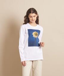 Steven Alan | ＜LISA KING＞FLOWER PRINT LONG SLEEVE TEE SHIRT/カットソー(Tシャツ/カットソー)