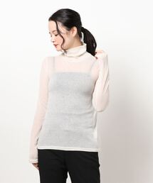 koe | 【2021SS】シアーカットリブゆるタートル〇(Tシャツ/カットソー)
