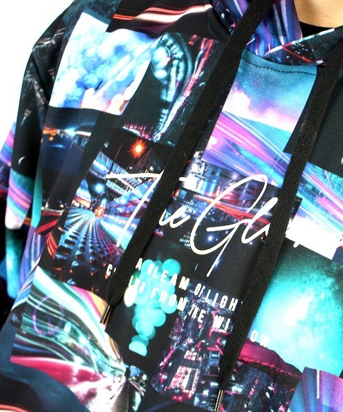 GGD（ジージーディー）の「総柄パーカー（パーカー・メンズ・ホワイト/グレー/オフホワイト/ブルー/ブラック・LL/L/M）」の20枚目の写真