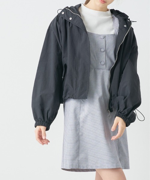 OLIVE des OLIVE（オリーブデオリーブ）の「王道マンパ（マウンテンパーカー・レディース・オフホワイト/ブルー系その他/ブラック/ベージュ・FREE）」の20枚目の写真