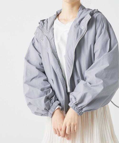 OLIVE des OLIVE（オリーブデオリーブ）の「王道マンパ（マウンテンパーカー・レディース・オフホワイト/ブルー系その他/ブラック/ベージュ・FREE）」の5枚目の写真