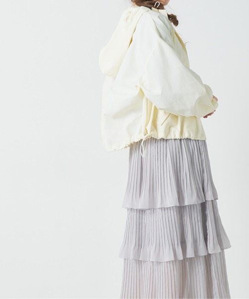 OLIVE des OLIVE（オリーブデオリーブ）の「王道マンパ（マウンテンパーカー・レディース・オフホワイト/ブルー系その他/ブラック/ベージュ・FREE）」の22枚目の写真