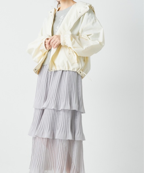 OLIVE des OLIVE（オリーブデオリーブ）の「王道マンパ（マウンテンパーカー・レディース・オフホワイト/ブルー系その他/ブラック/ベージュ・FREE）」の18枚目の写真