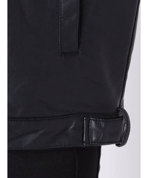 dazzlin(ダズリン)の「ノーカラーライダースジャケット(ライダースジャケット・レディース・ブラック/アイボリー・FREE)」の20枚目の写真