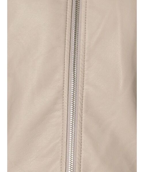 dazzlin(ダズリン)の「ノーカラーライダースジャケット(ライダースジャケット・レディース・ブラック/アイボリー・FREE)」の21枚目の写真