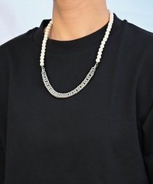 Editors Draw | マーブルストーン×チェーン ネックレス Ria. Jaysmee/リアジェイズミー(ネックレス)