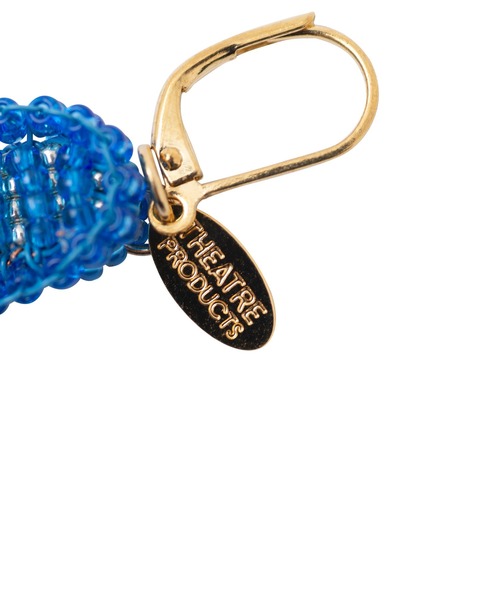 THEATRE PRODUCTS(シアタープロダクツ)の「ビーズストラップサンダルピアス(ピアス(両耳用)・レディース・ホワイト/ブルー/ピンク/バーガンディー・FREE)」の6枚目の写真