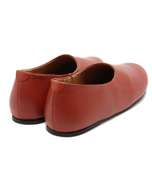 bulle de savon ビュルデサボン　足あとネオンシューズ　白 bulle de savon（ビュルデサボン）の「○papillio×gingham