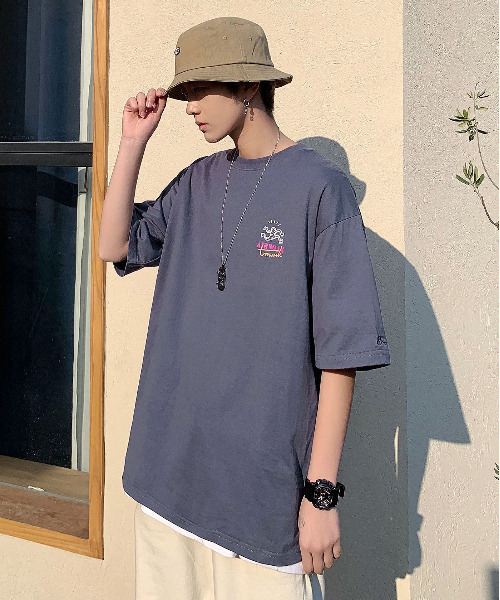 AIRWALK（エアウォーク）の「【neos -addictive design-】TOMOWAKA×AIR WALK ともわか エアウォーク ビッグシルエット バックプリント 半袖 Tシャツ（Tシャツ/カットソー・メンズ・ホワイト/ブラック/ベージュ/パープル/オフホワイト/ホワイト系その他・MEDIUM/LARGE）」の17枚目の写真