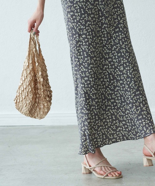 ROPE' PICNIC（ロペピクニック）の「ドットストレッチエコバッグ（エコバッグ/サブバッグ・レディース・イエロー系その他2/ブラウン/ピンク/ライトグリーン/グリーン/ブラック・FREE）」の3枚目の写真