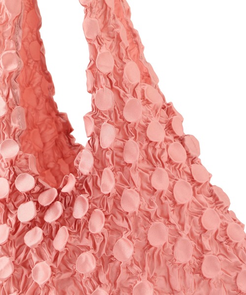 ROPE' PICNIC（ロペピクニック）の「ドットストレッチエコバッグ（エコバッグ/サブバッグ・レディース・イエロー系その他2/ブラウン/ピンク/ライトグリーン/グリーン/ブラック・FREE）」の7枚目の写真