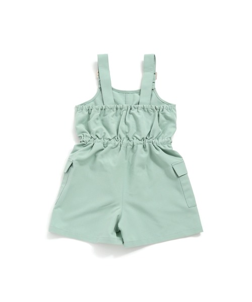 JENNI love（ジェニィラブ）の「カーゴポケットサロペ（サロペット/オーバーオール・キッズ・ブラック/ベージュ/カーキ・130cm/140cm/150cm/160cm）」の9枚目の写真