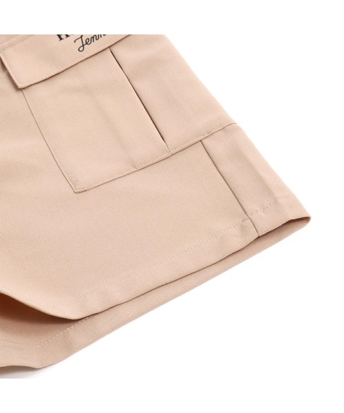 JENNI love（ジェニィラブ）の「カーゴポケットサロペ（サロペット/オーバーオール・キッズ・ブラック/ベージュ/カーキ・130cm/140cm/150cm/160cm）」の14枚目の写真