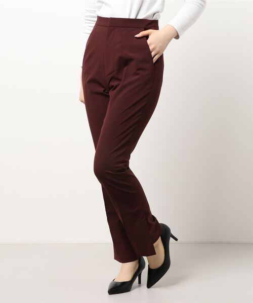 LOWRYS FARM（ローリーズファーム）の「21SSサイドスリットパンツ　937999（スラックス・レディース・ブラック/パープル/レッド/カーキ/ブルー/ブラウン/グリーン・MEDIUM/LARGE/SMALL）」の15枚目の写真