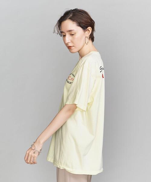 GOOD ROCK SPEED（グッドロックスピード）の「【別注】＜GOOD ROCK SPEED＞∴ロゴプリントTシャツ（Tシャツ/カットソー・レディース・ホワイト/ブラック/イエロー・FREE）」の6枚目の写真