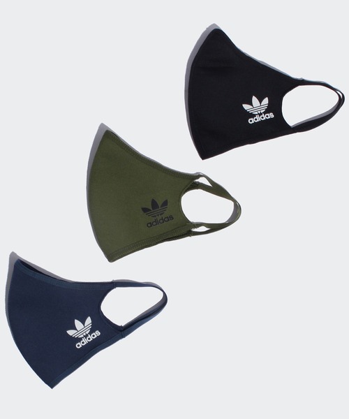 adidas（アディダス）の「フェイスカバー 3枚組（XS/S）[FACE COVERS XS/S 3-PACK] アディダス（マスク・キッズ・ピンク/マルチ・FREE）」の8枚目の写真