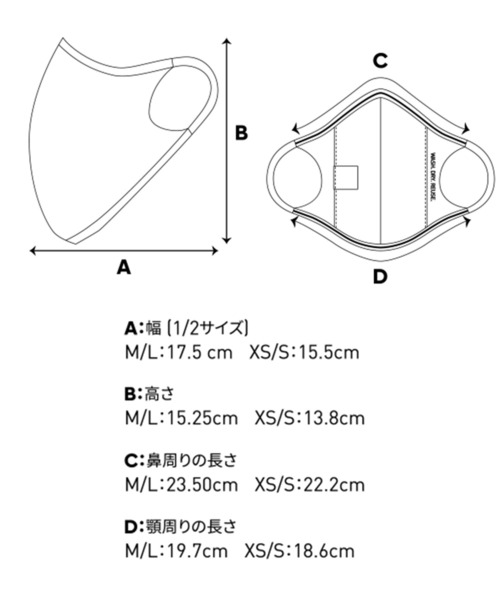 adidas（アディダス）の「フェイスカバー 3枚組（XS/S）[FACE COVERS XS/S 3-PACK] アディダス（マスク・キッズ・ピンク/マルチ・FREE）」の4枚目の写真