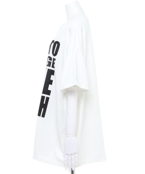 INGNI(イング)の「4段ロゴチュニックTシャツ(Tシャツ/カットソー・レディース・グリーン/ホワイト×ブラック/スミクロ・M)」の5枚目の写真