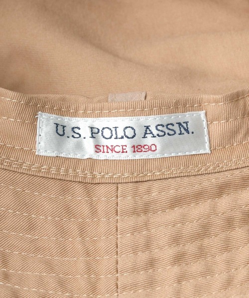 U.S. POLO ASSN.（ユーエスポロアッスン）の「U.S. POLO ASSN./ユーエスポロアッスン ツイル ロゴ ワンポイント刺繍 バケットハット/レディース メンズ（ハット・メンズ・ブラック/ベージュ/ネイビー・FREE）」の6枚目の写真