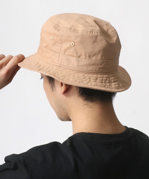 U.S. POLO ASSN.（ユーエスポロアッスン）の「U.S. POLO ASSN./ユーエスポロアッスン ツイル ロゴ ワンポイント刺繍 バケットハット/レディース メンズ（ハット・メンズ・ブラック/ベージュ/ネイビー・FREE）」の18枚目の写真