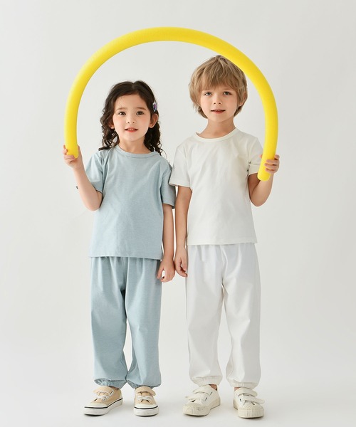 ALWAYS（オルウェイズ）の「キッズ無地 Tシャツ（Tシャツ/カットソー・キッズ・ブルー/ホワイト/ピンク/イエロー・120/140/100/130/110）」の13枚目の写真