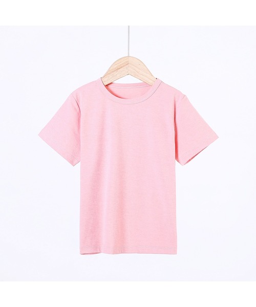 ALWAYS（オルウェイズ）の「キッズ無地 Tシャツ（Tシャツ/カットソー・キッズ・ブルー/ホワイト/ピンク/イエロー・120/140/100/130/110）」の21枚目の写真
