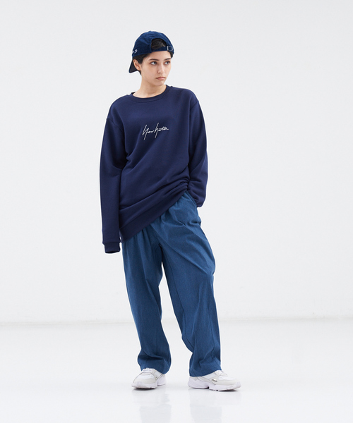 MYSELF ABAHOUSE（マイセルフアバハウス）の「【MYSELF ABAHOUSE】DRYMIX ルーズ ワイド テーパード パンツ（その他パンツ・メンズ・ブラック/ネイビー/グレー/インディゴブルー/モカ・46/48）」の9枚目の写真