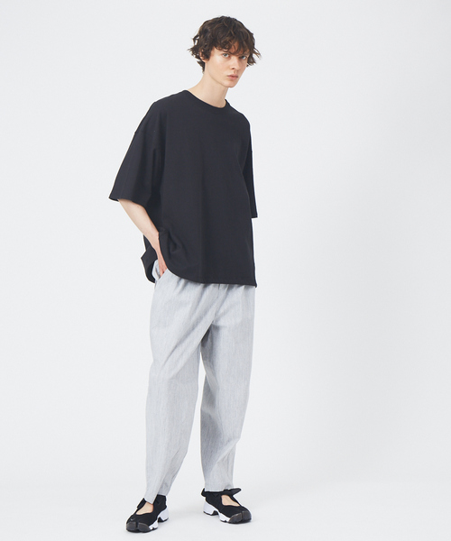 MYSELF ABAHOUSE（マイセルフアバハウス）の「【MYSELF ABAHOUSE】DRYMIX ルーズ ワイド テーパード パンツ（その他パンツ・メンズ・ブラック/ネイビー/グレー/インディゴブルー/モカ・46/48）」の13枚目の写真