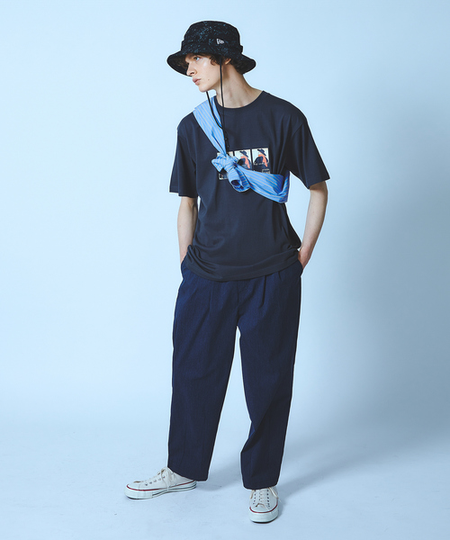 MYSELF ABAHOUSE（マイセルフアバハウス）の「【MYSELF ABAHOUSE】DRYMIX ルーズ ワイド テーパード パンツ（その他パンツ・メンズ・ブラック/ネイビー/グレー/インディゴブルー/モカ・46/48）」の14枚目の写真