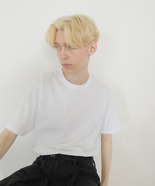 FRUIT OF THE LOOM(フルーツオブザルーム)の「【FRUIT OF THE LOOM】表撥水裏吸水 Tシャツ(Tシャツ/カットソー・メンズ・ホワイト/グレー/ブラック・LL/M/L)」の13枚目の写真